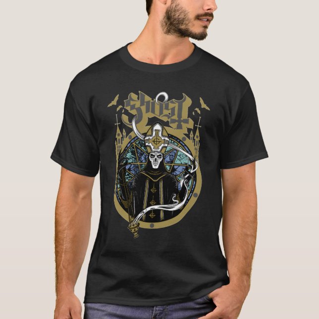 Ghost Â€“ Santanas Spes Nostra T-Shirt (Front)