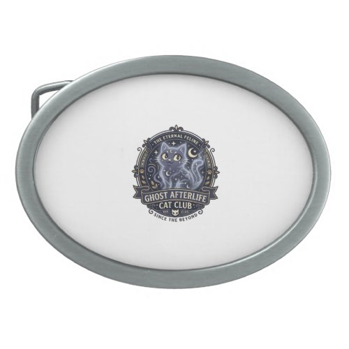 Ghost Afterlife Cat Cat Dad Gift Idea - Ghost Afte Belt Buckle