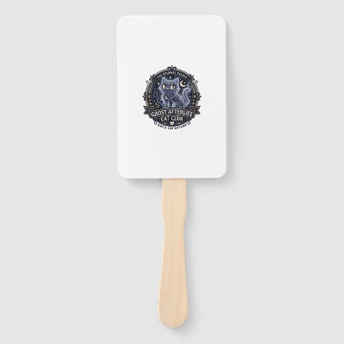 Ghost Afterlife Cat Cat Dad Gift Idea - Ghost Afte Hand Fan
