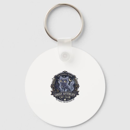 Ghost Afterlife Cat Cat Dad Gift Idea - Ghost Afte Keychain