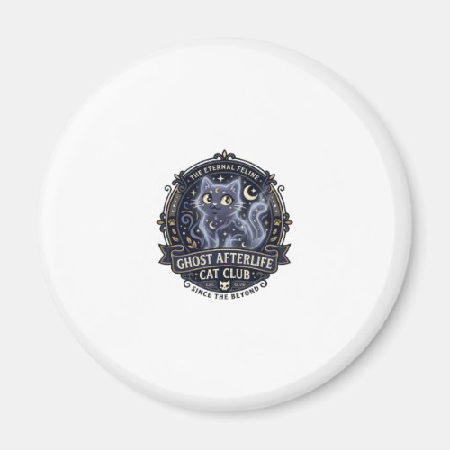 Ghost Afterlife Cat Cat Dad Gift Idea - Ghost Afte Magnet