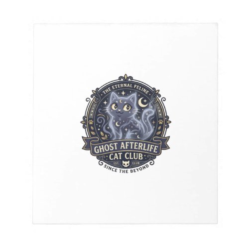 Ghost Afterlife Cat Cat Dad Gift Idea - Ghost Afte Notepad