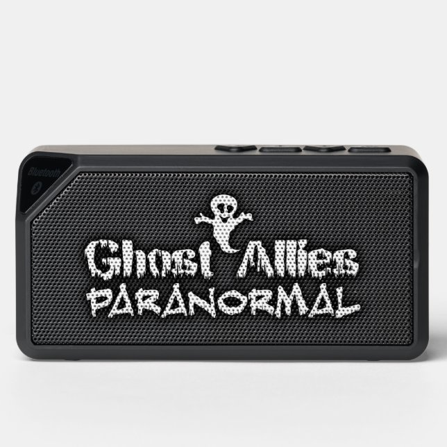 Ghost Allies Paranormal Bluetooth Speaker (Front)