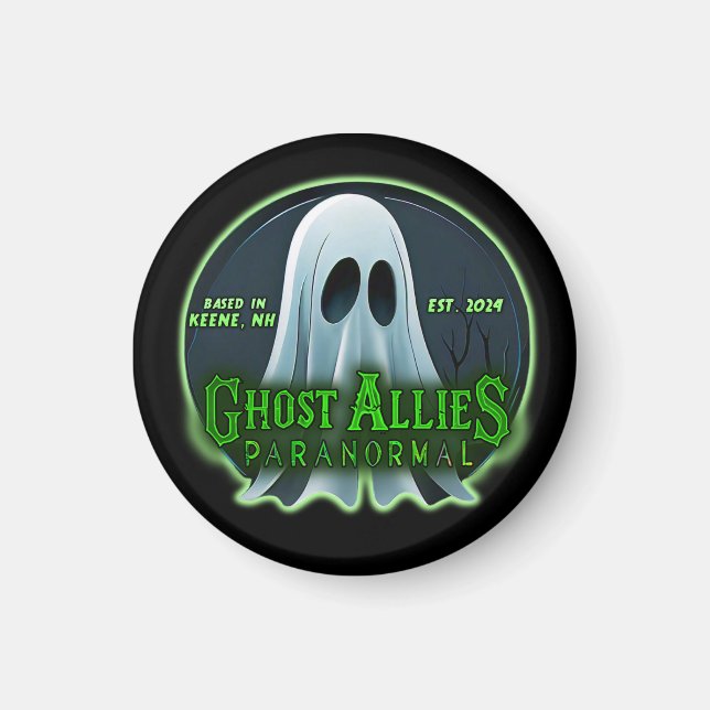 Ghost Allies Paranormal Magnet (Front)