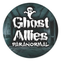 Ghost Allies Paranormal Stickers - SMALL
