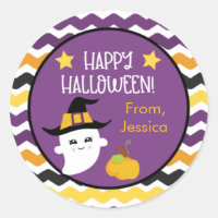 Ghost and Pumpkin Kids Halloween
