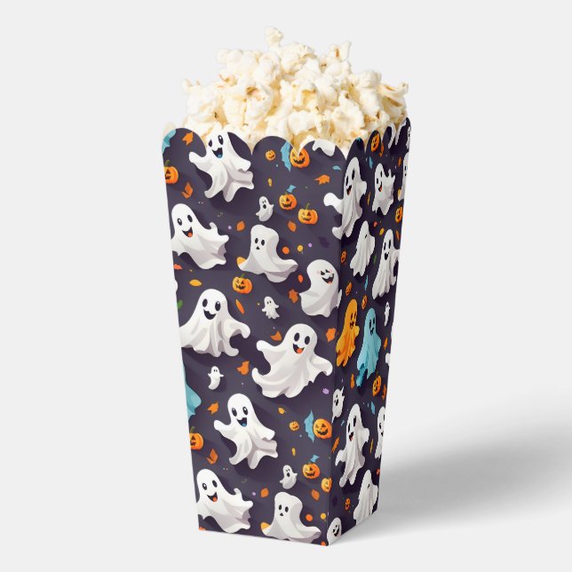 Ghost and Pumpkins Favor Boxes (Popped)