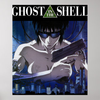 Ghost anime in the shell classic poster