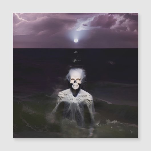 Ghost at Sea - Oil Painting (Front)