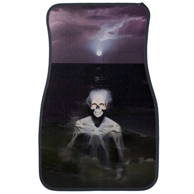 Ghost at Sea - Oil Painting Car Floor Mat (Front)