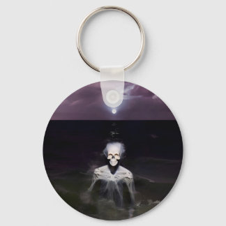 Ghost at Sea - Oil Painting Keychain