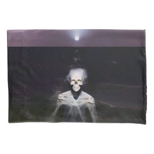 Ghost at Sea - Oil Painting Pillow Case