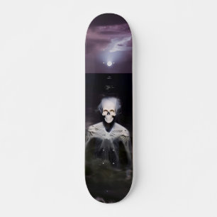 Ghost at Sea - Oil Painting Skateboard