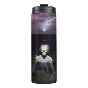 Ghost at Sea - Oil Painting Thermal Tumbler