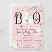 Ghost Baby Shower Invitation (Front)