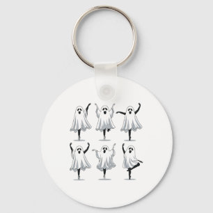 Ghost Ballerinas Halloween Dance Costume Ballet Fa Keychain