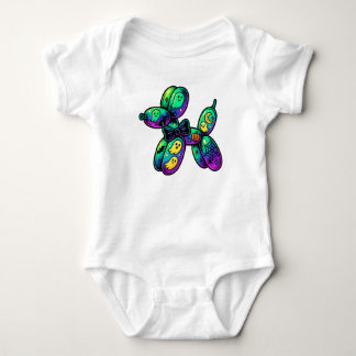 Ghost balloon dog|halloween balloon dog baby bodysuit