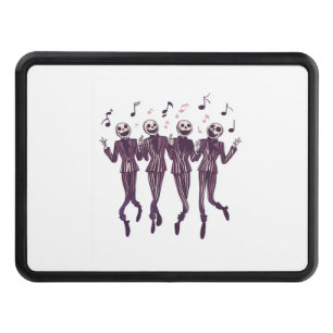 Ghost Barbershop Quartet Hitch Cover