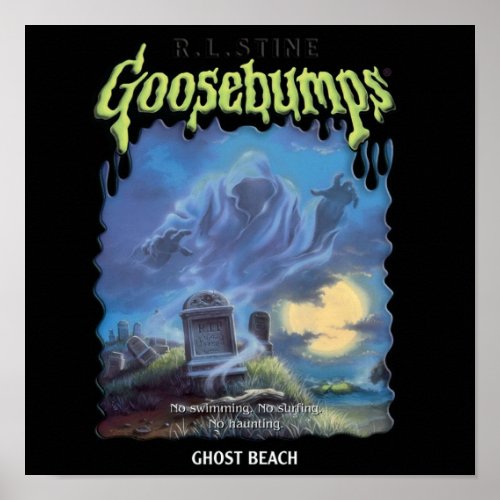 Ghost Beach Goosebumps Poster
