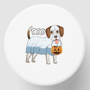 Ghost Beagle Halloween Dog Mini Candle Favors