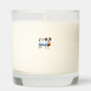 Ghost Beagle Halloween Dog Scented Candle