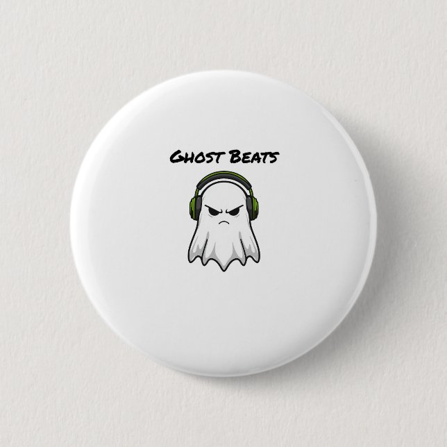 Ghost Beats Button (Front)