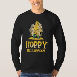 Ghost Beer Mug  Hoppy Halloween 1 T-Shirt