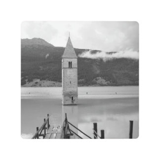 ghost bell tower metal print