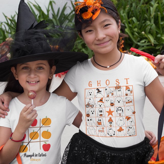 Ghost Bingo  T-Shirt (This item is for display purposes only to illustrate the design element. )