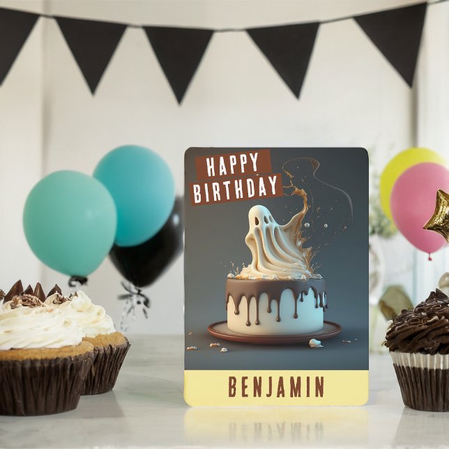 Ghost Birthday Card (Creator Uploaded)