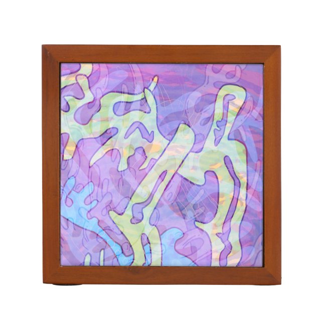 Ghost Bones Desk Organizer (Front)