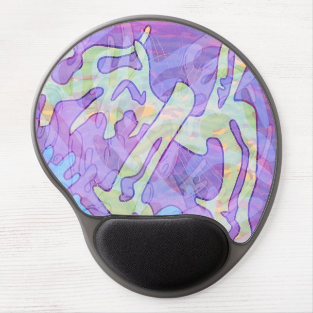Ghost Bones Gel Mouse Pad (Front)
