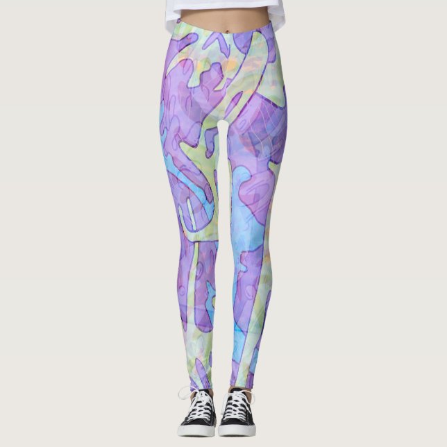 Ghost Bones Leggings (Front)