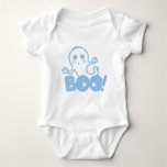 Ghost - Boo! (blue) Baby Bodysuit at Zazzle