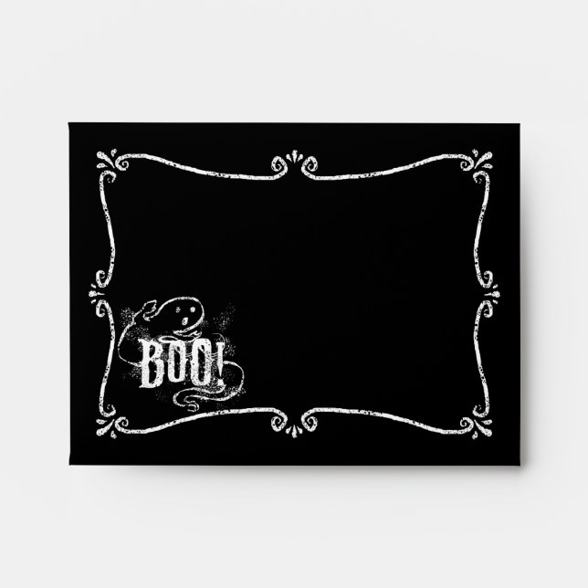 Ghost Boo Envelope (Front)