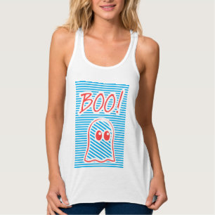 Ghost, Boo!, funny, cute, Tank Top