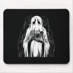 Ghost Boo Photography Art Halloween Fans Photograp Mouse Pad