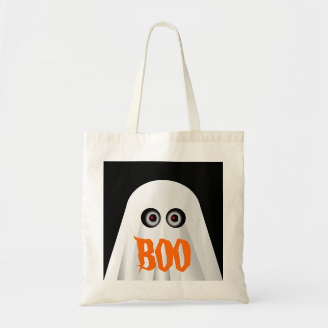 Ghost - BOO Tote Bag (Front)