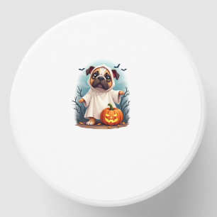Ghost Bulldog Boo Mini Candle Favors