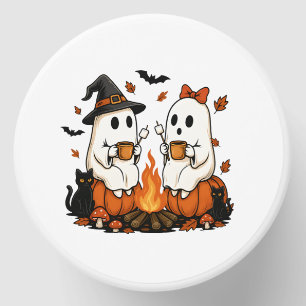 Ghost Campfire Halloween Mini Candle Favors