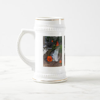 Ghost Cat Beer Stein