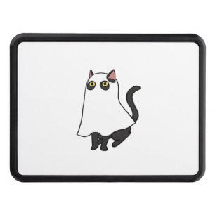 Ghost Cat Classic T-Shirt_2 Hitch Cover