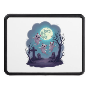 Ghost Cat Parade Hitch Cover