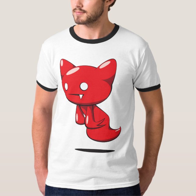 Ghost Cat T-Shirt (Front)