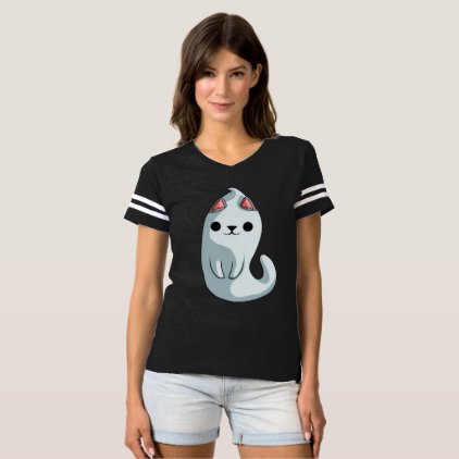 Ghost Cat T-Shirt Funny Halloween Gift Shirt