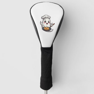 Ghost Chef – Funny Halloween Cooking Tee Golf Head Cover