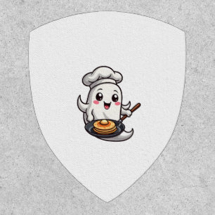 Ghost Chef � Funny Halloween Cooking Tee Patch