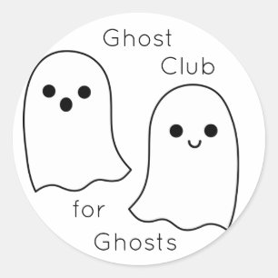 Ghost Club Stickers