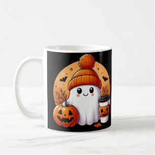 Ghost coffee mug with ghost 