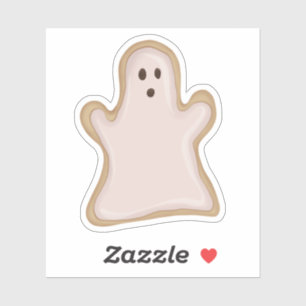Ghost cookie sticker